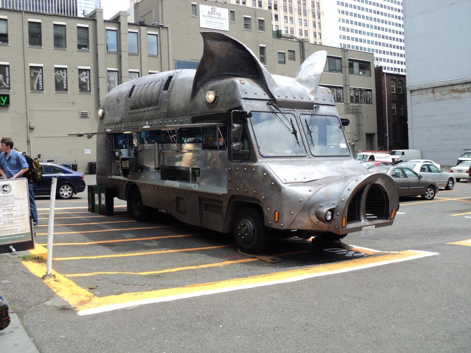 Placeholder image of a custom-wrapped specialty vehicle — to be replaced with real North Prime Graphics photos